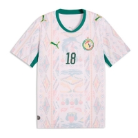 Koszulka piłkarska Senegal Ismaila Sarr #18 Strój Domowy MŚ 2026 tanio Krótki Rękaw